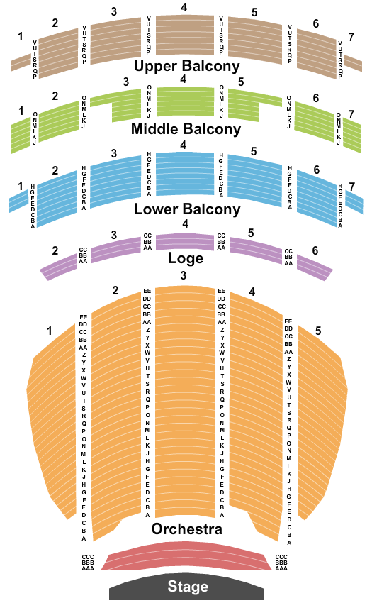 Sheas Performing Arts Center Lion King Seating Chart